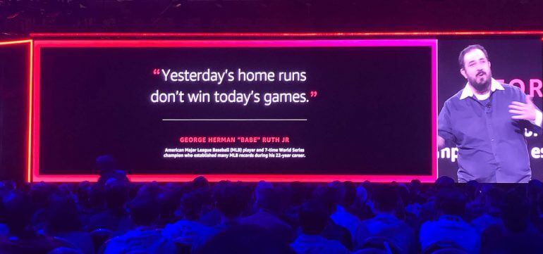 Yesterday's home runs don't win today's games.