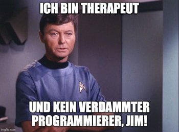 Dr. McCoy von "Raumschiff Enterprise"