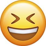 Lachendes Emoji