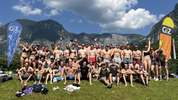 Gemeinsamer Sport bei den GIZ Sommer Sport Fokus Tagen