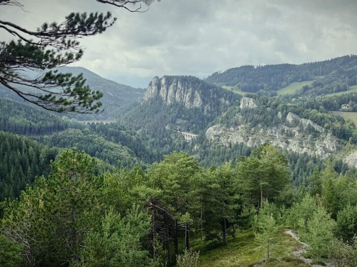 Semmeringbahn "20 Schilling Blick"