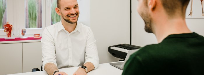 Logopäde Lukas Müller nutzt appointmed