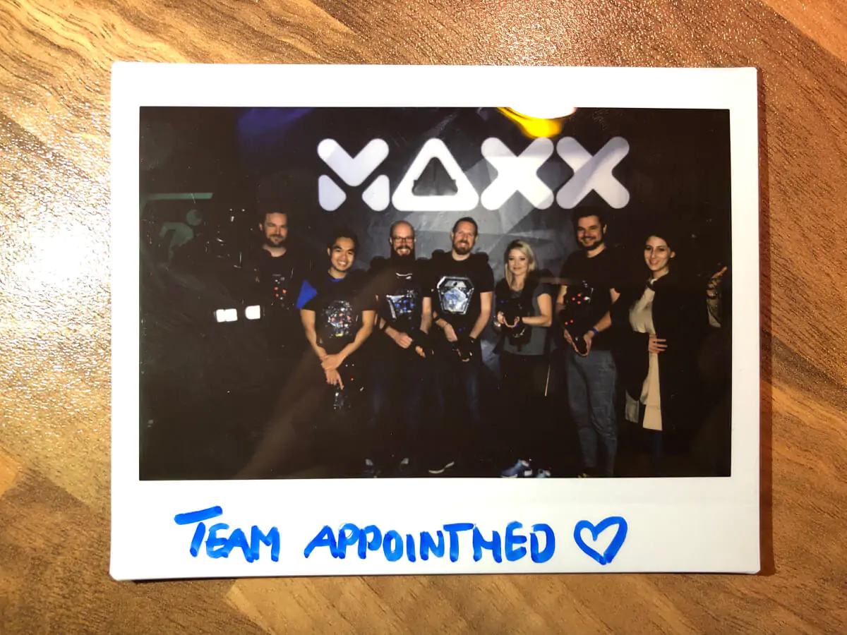 appointmed Team-Event Laser Maxx