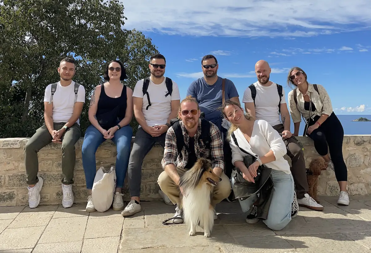 Das appointmed Team auf Workation in Kroatien
